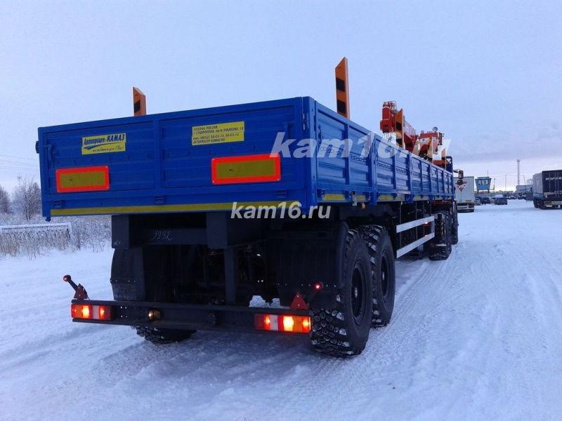 Тягач КАМАЗ 44108 с КМУ Kanglim 1256 (без электроники)