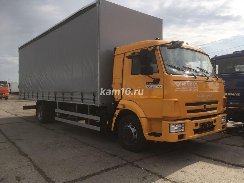 КАМАЗ 4308 шторный 8.3 м