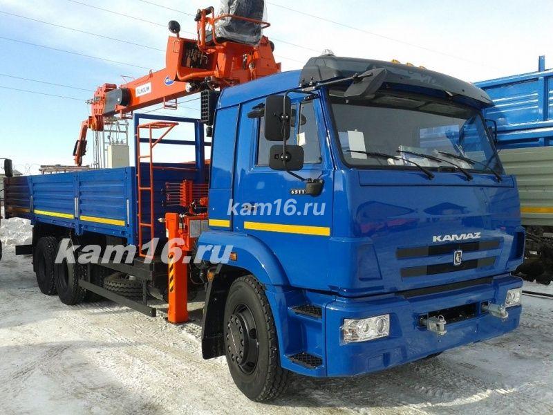 КАМАЗ 65117 С КМУ